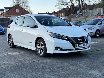Used Nissan Leaf Acenta 110 kW (150 HP) 2020 White Hatchback