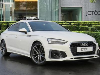 Used Audi A5 Sportback S-Line 161 HP (118 kW) 2023 White Hatchback