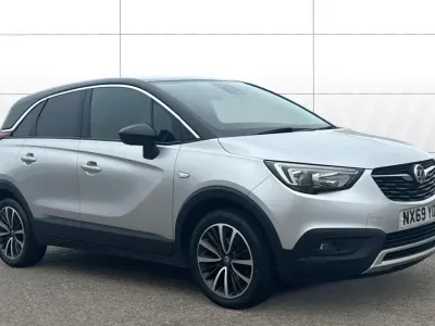 Used Vauxhall Crossland X Elite 110 HP (80 kW) 2019 Silver SUV