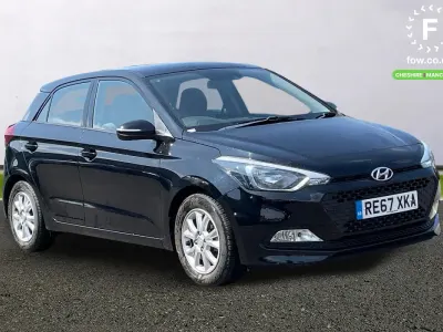 Used Hyundai i20 SE 101 HP (74 kW) 2017 Black Hatchback