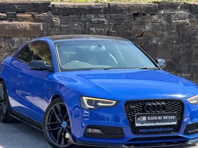 Used Audi S5 Black Edition 333 HP (244 kW) 2016 Blue Coupe