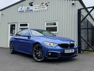 Used BMW 420 Coupé M Sport 190 HP (139 kW) 2015 Blue Coupe