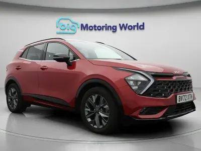 Używany Kia Sportage GT-Line 226 KM (166 kW) 2022 Czerwony SUV