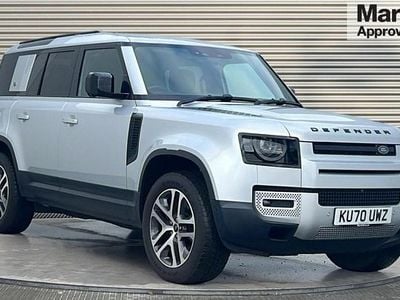Silver Used 2020 Land Rover Defender HSE SUV | £42,441 (Good price)