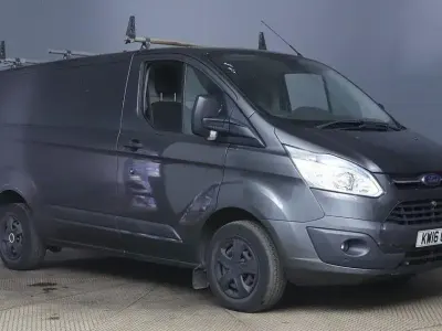 Usado Ford Transit Custom Trend 125 HP (91 kW) 2016 Cinzento Van