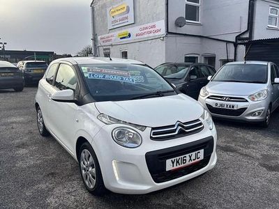 Used Citroën C1 Feel 68 HP (50 kW) 2016 White Hatchback