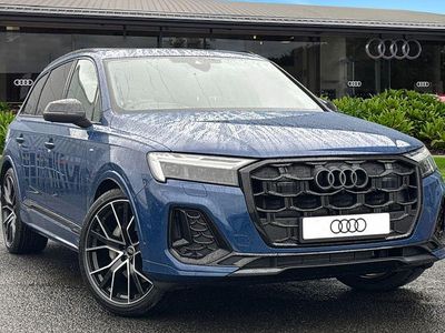 New Audi Q7 Black Edition 2026 Blue SUV