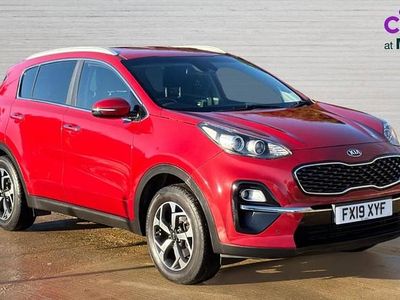 Used Kia Sportage 130 HP (95 kW) 2019 Red SUV