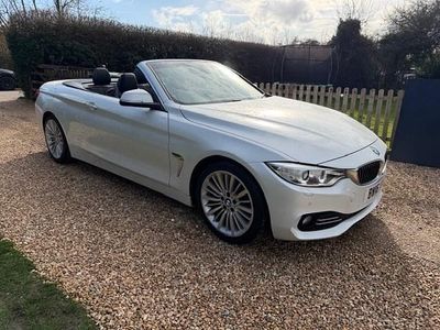 Used BMW 420 Luxury Line 2016 White Cabriolet