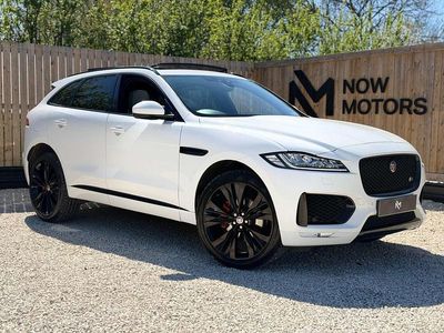 Begagnad Jaguar F-Pace S 300 HK (220 kW) 2017 Vit SUV
