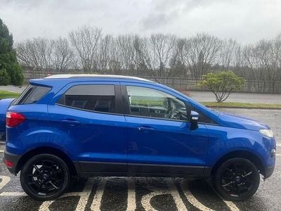 Used Ford Ecosport Titanium 90 HP (66 kW) 2015 Blue SUV