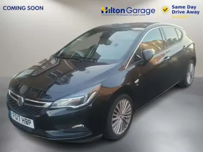 Used Vauxhall Astra Elite 150 HP (110 kW) 2017 Black Hatchback