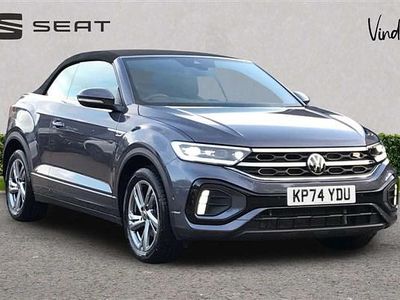 Grey Used 2024 VW T-Roc Cabriolet R-line Cabriolet | £26,872 (Good price)