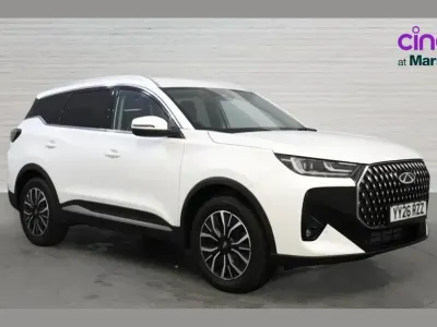 New Chery Tiggo 7 197 HP (144 kW) 2026 White SUV