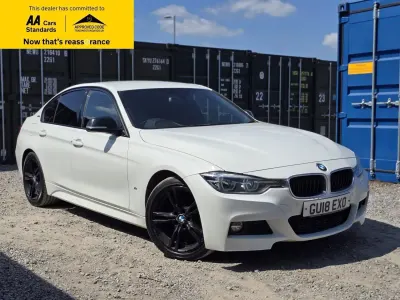 Begagnad BMW 330e M Sport 2018 Vit Sedan