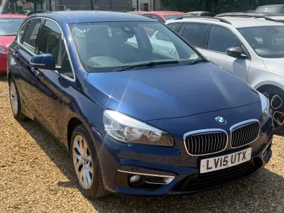 Used BMW 218 Luxury Line 2015 Blue MPV