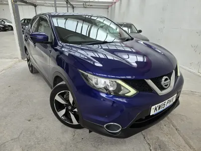 Używany Nissan Qashqai N-TEC 110 KM (80 kW) 2015 Niebieski SUV