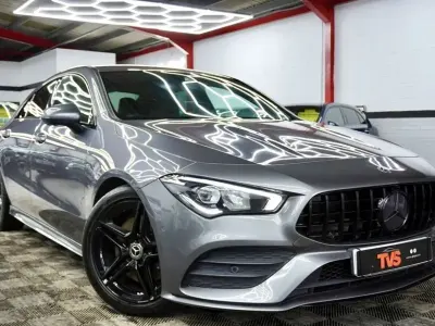 Used Mercedes CLA180 AMG line 136 HP (100 kW) 2019 Grey Sedan