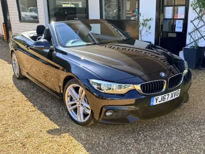 Used BMW 430 Cabriolet M Sport 258 HP (189 kW) 2017 Black Cabriolet