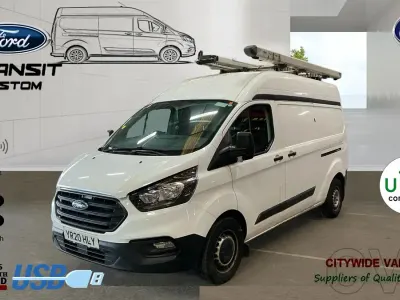 Used Ford Transit Custom 105 HP (77 kW) 2020 White Van