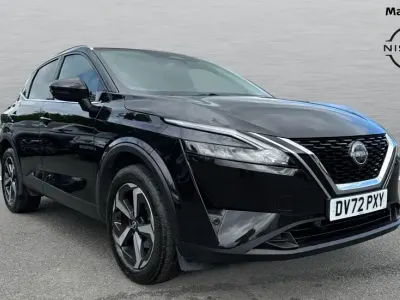 Used Nissan Qashqai N-Connecta 140 HP (102 kW) 2022 Black SUV