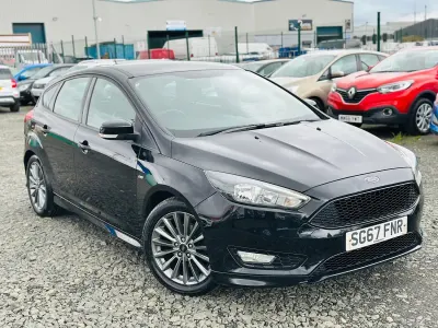 Used Ford Focus ST-Line 2017 Black Hatchback