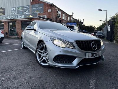 Used Mercedes E220 AMG 170 HP (125 kW) 2013 Silver Coupe