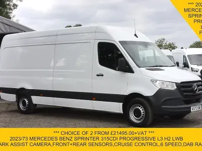 Used Mercedes Sprinter Progressive 2023 White Van