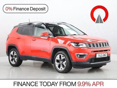 Used Jeep Compass Limited 140 HP (102 kW) 2021 Red SUV