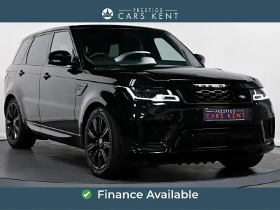 Used Land Rover Range Rover Sport S 400 HP (294 kW) 2021 Black SUV
