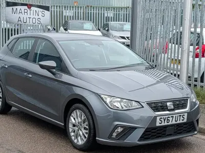 Used Seat Ibiza SE 95 HP (69 kW) 2017 Grey Hatchback