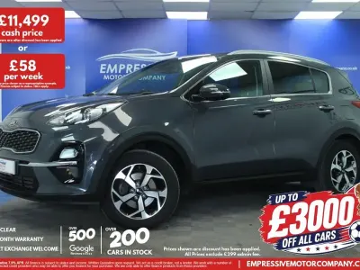Used Kia Sportage 130 HP (95 kW) 2019 Grey SUV