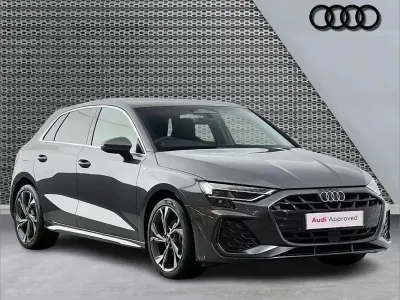 Ny Audi A3 S-Line 113 HK (83 kW) 2026 Grå Halvkombi