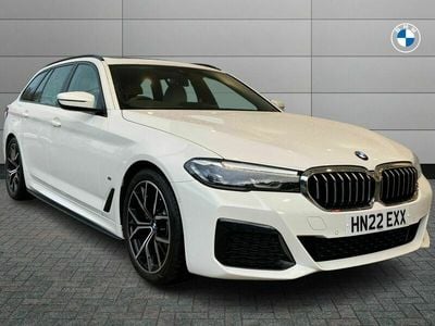 Used BMW 520 M Sport 181 HP (133 kW) 2022 White Estate