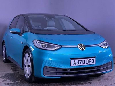 Used VW ID.3 Pro Performance 150 kW (204 HP) 2020 Blue Hatchback