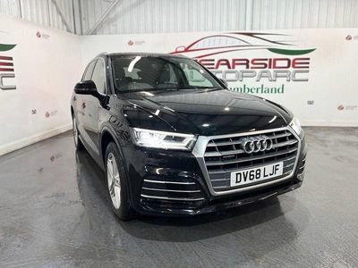 Black Used 2018 Audi Q5 S-Line SUV | £18,799 (Fair price)