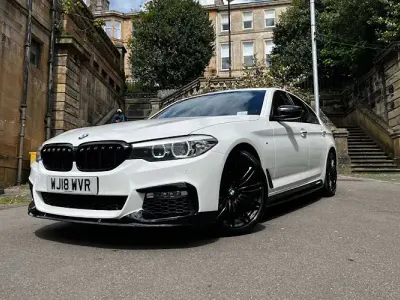 Begagnad BMW 520 M Sport 190 HK (139 kW) 2018 Vit Sedan