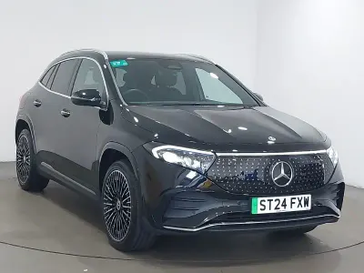 Used Mercedes EQA250+ AMG Line Premium 139 kW (190 HP) 2024 Black SUV