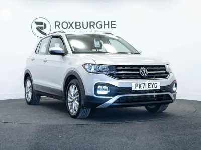 Usado VW T-Cross SE 110 CV (80 kW) 2021 Plateado SUV