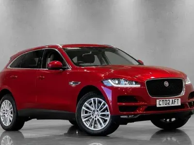 Used Jaguar F-Pace Portfolio 180 HP (132 kW) 2016 Red SUV