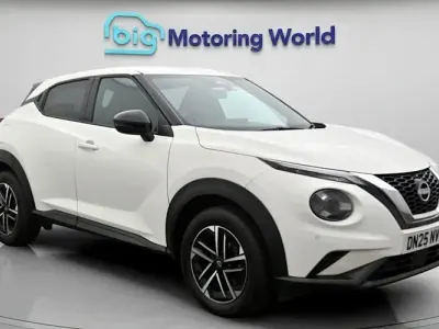Used Nissan Juke N-Connecta 114 HP (83 kW) 2025 White SUV