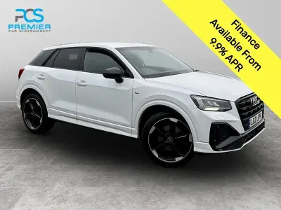 Used Audi Q2 Black Edition 150 HP (110 kW) 2021 White SUV