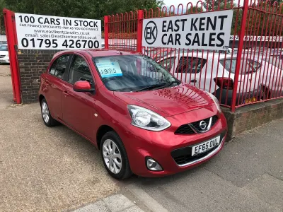 Used Nissan Micra Acenta 2015 Red Hatchback