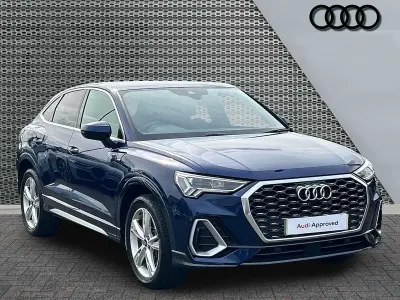 Used Audi Q3 S-Line 245 HP (180 kW) 2023 Blue SUV