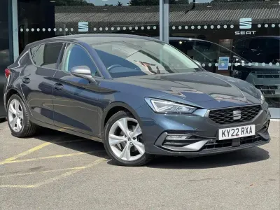 Used Seat Leon FR 128 HP (94 kW) 2022 Magnetic grey Hatchback