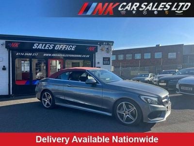 Used Mercedes C250 AMG Line Premium Plus 2018 Grey Cabriolet