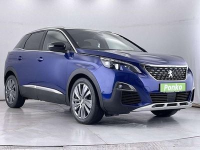 Blue Used 2018 Peugeot 3008 Premium Hatchback | £9,990 (Good price)