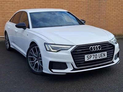 Used Audi A6 Black Edition 204 HP (150 kW) 2020 White Sedan