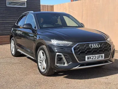 Used Audi Q5 S-Line 204 HP (150 kW) 2023 Black SUV