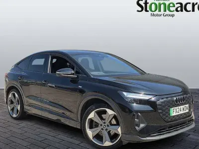 Used Audi Q4 Sportback e-tron Black Edition 150 kW (204 HP) 2023 SUV